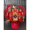 Combo 10 cành đào đông + dẻ quạt Tết - Giá ưu đãi 48.000₫, tạo không khí xuân 5