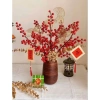 Combo 10 cành đào đông + dẻ quạt Tết - Giá ưu đãi 48.000₫, tạo không khí xuân 8