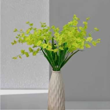 Combo 10 cành Hoa Lan Vũ Nữ 65cm - Hoa giả bền đẹp, sang trọng, quý phái, giá ưu đãi 64k 4