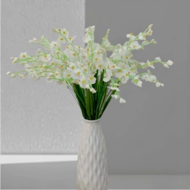 Combo 10 cành Hoa Lan Vũ Nữ 65cm - Hoa giả bền đẹp, sang trọng, quý phái, giá ưu đãi 64k 5