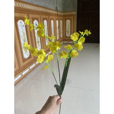 Combo 10 cành Lan Vũ Nữ Siêu Đẹp - Hoa giả trang trí, Giá ưu đãi 50.000đ