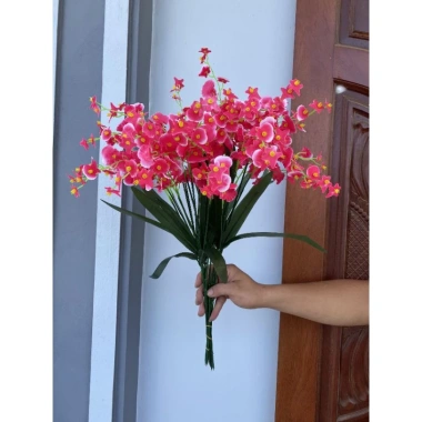 Combo 10 cành Lan Vũ Nữ Siêu Đẹp - Hoa giả trang trí, Giá ưu đãi 50.000đ