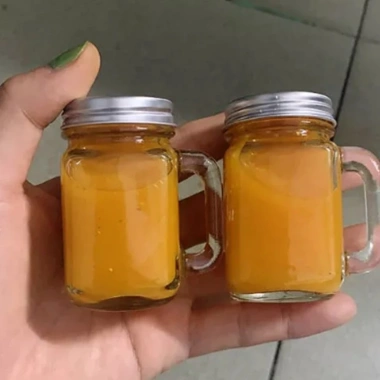 Combo 10 chai Chai thủy tinh GINGER SHOTS 35ml - Quai cầm mini, Đựng gừng, Giá chỉ 115.000 VND 8 Combo 10 chai Chai thủy tinh GINGER SHOTS 35ml - Quai cầm mini, Đựng gừng, Giá chỉ 115.000 VND 8