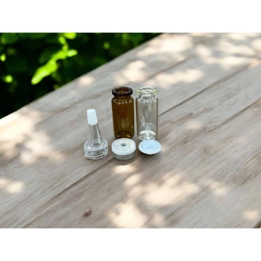 Combo 10 chai đựng serum mỹ phẩm 3ml-5ml-7ml-10ml-15ml nắp kìm đóng 30.000đ