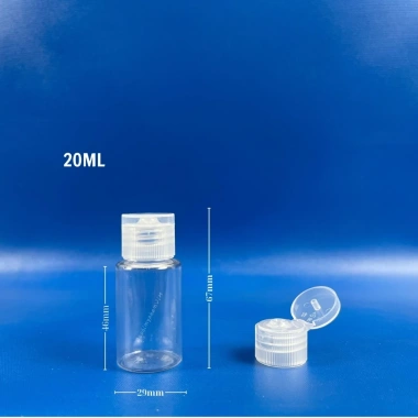 Combo 10 Chai Nhựa Nắp Bật Trong Suốt 15-250ml Đựng Nước Tẩy Trang, Kem Dưỡng, Dầu Gội – Giá chỉ 45.000 đồng (Giảm 13.500)