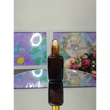 Combo 10 chai Vỏ chai vuông nâu 10ml 30ml 50ml 100ml Bột khoen vàng 65.000đ 3
