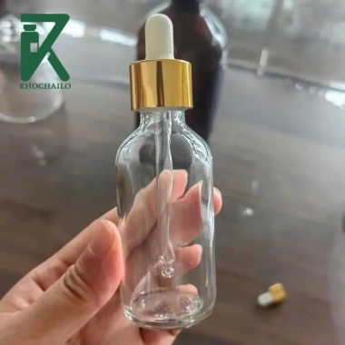 Combo 10 chai vỏ thủy tinh khoen vàng - Chai serum và tinh dầu 5ml-100ml, giá ưu đãi 59.000đ 4