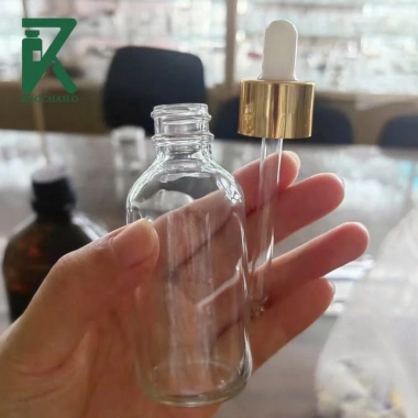 Combo 10 chai vỏ thủy tinh khoen vàng - Chai serum và tinh dầu 5ml-100ml, giá ưu đãi 59.000đ 5