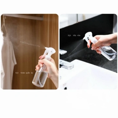 Combo 10 Chai Xịt Phun Sương Dạng Bóp Cò 100‑500ml Xịt Khoáng Sát Khuẩn Dưỡng Tóc Giá Ưu Đãi 81.000₫ 5