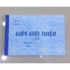 Combo 10 Cuốn Giấy Giới Thiệu Giá 60.000 - Giảm Giá Theo Số Lượng
