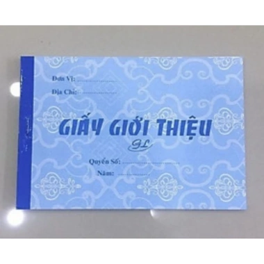 Combo 10 Cuốn Giấy Giới Thiệu Giá 60.000 - Giảm Giá Theo Số Lượng