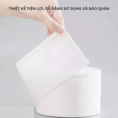 Combo 10 Cuộn Khăn Mặt Khô Đa Năng ANIMERRY Khăn Tẩy Trang Cao Cấp Dùng 1 Lần Lau Khô và Lau Ướt Tiện Lợi