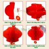 Combo 10 Đèn Lồng Đỏ Trang Trí Tết Chữ Phúc Chống Nước Giá 13.000đ 3