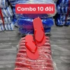 Combo 10 Đôi Dép Kẹp Xốp Siêu Nhẹ TT285 CB10 - Phù Hợp Nam Nữ, Dùng Trong Nhà Khách Sạn, Tăng 1 Size, Giá 129.000 VND 4