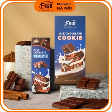 Combo 10 hộp Kẹo Socola Sữa 50% Cacao FIGO - Ăn Vặt Văn Phòng 122.598₫