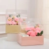 Combo 10 Hộp Mica 2 Ngăn Đựng Bánh Hoa - Set Quà Handmade Màu Hồng Đỏ Vàng Trắng Chữ LOVE - Giá ưu đãi 259.000 VND 7
