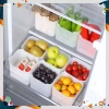Combo 10 Hộp Nhựa Đựng Thức Ăn Gắn Cánh Tủ Lạnh Tiết Kiệm Không Gian - Đa Năng, Bảo Quản Tươi Mát 2