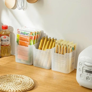 Combo 10 Hộp Nhựa Đựng Thức Ăn Gắn Cánh Tủ Lạnh Tiết Kiệm Không Gian - Đa Năng, Bảo Quản Tươi Mát