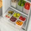 Combo 10 Hộp Nhựa Đựng Thức Ăn Gắn Cánh Tủ Lạnh Tiết Kiệm Không Gian - Đa Năng, Bảo Quản Tươi Mát 5