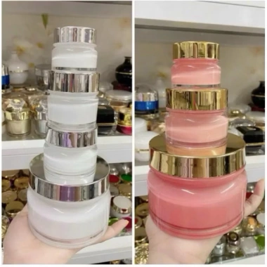 Combo 10 hủ chiết kem face cao cấp đủ màu 6-30gr - Giá chỉ 55.000đ