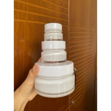 Combo 10 hủ chiết kem face cao cấp đủ màu 6-30gr - Giá chỉ 55.000đ
