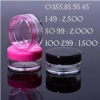 Combo 10 hũ nhựa PET tròn 2g-3g-5g trong suốt đa màu, đựng kem mặt, spa, du lịch - Giá 16.000₫ 5