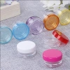 Combo 10 hũ nhựa PET tròn 2g-3g-5g trong suốt đa màu, đựng kem mặt, spa, du lịch - Giá 16.000₫ 6
