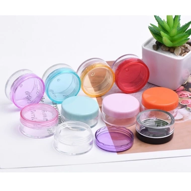 Combo 10 hũ nhựa PET tròn 2g-3g-5g trong suốt đa màu, đựng kem mặt, spa, du lịch - Giá 16.000₫ 8