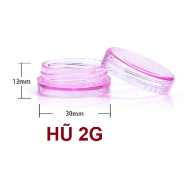 Combo 10 hũ nhựa PET tròn 2g-3g-5g trong suốt đa màu, đựng kem mặt, spa, du lịch - Giá 16.000₫ 9