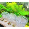 Combo 10 hủ nhựa trong suốt đựng gia vị, nước chấm kèm muỗng – Giá 104.000 VND
