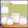 Combo 10 hũ thủy tinh 200ml nắp đậy kín - Dùng làm sữa, sữa chua, gia vị, giá ưu đãi 35.574 VND