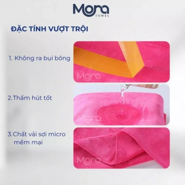 Combo 10 Khăn 30x50cm Mềm Thấm Nước - Khăn Mặt, Làm Nail, Lau Đa Năng 67.100₫ 3