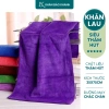 Combo 10 khăn gội đầu siêu thấm hút, không vết, microfiber mềm 35x75cm spa salon tóc