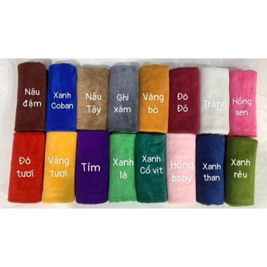 Combo 10 khăn gội đầu siêu thấm hút, không vết, microfiber mềm 35x75cm spa salon tóc 8