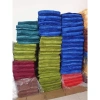 Combo 10 khăn gội đầu siêu thấm hút, không vết, microfiber mềm 35x75cm spa salon tóc 9