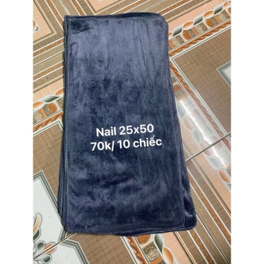 Combo 10 khăn làm nail, lau tay, lau bếp microfiber 25x50 - Giá 69.000 VND 2