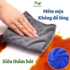 Combo 10 khăn lau 30x30cm - mềm mại, thấm hút, đa năng làm nail, móng, lau bếp, bàn ghế, kính, xe - chỉ 48.200₫ 5