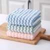 Combo 10 khăn lau bếp 2 mặt siêu thấm 25x25cm - Khăn lau chén bát đa năng, sạch mạnh, giá chỉ 22.000₫ 2