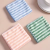 Combo 10 khăn lau bếp 2 mặt siêu thấm 25x25cm - Khăn lau chén bát đa năng, sạch mạnh, giá chỉ 22.000₫ 3