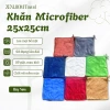 Combo 10 khăn lau microfiber 25x25cm đa năng lau xe, bếp, kính, spa, siêu thấm 70.000đ