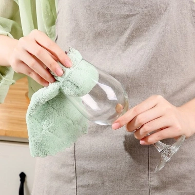 Combo 10 khăn lau nhà bếp và lau bát siêu thấm 2 mặt - Đa năng, giá 8.800đ - Đức Tài Store 2.057 7