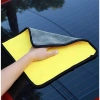 Combo 10 Khăn Lau Ô Tô Xe Hơi Màu Vàng 2 Lớp Microfiber Siêu Thấm - Giá 99.900đ 3
