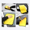 Combo 10 Khăn Lau Ô Tô Xe Hơi Màu Vàng 2 Lớp Microfiber Siêu Thấm - Giá 99.900đ 4