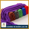 Combo 10 khăn lau xe hơi & xe máy - Thấm nước, nhanh khô, bền cao, giá 150.000đ 2