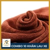 Combo 10 khăn lau xe hơi & xe máy - Thấm nước, nhanh khô, bền cao, giá 150.000đ 3