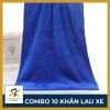 Combo 10 khăn lau xe hơi & xe máy - Thấm nước, nhanh khô, bền cao, giá 150.000đ 4