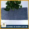 Combo 10 khăn lau xe hơi & xe máy - Thấm nước, nhanh khô, bền cao, giá 150.000đ 5