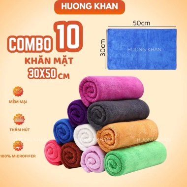 Combo 10 Khăn Mặt 30x50cm Dây Mềm Thấm Nước - Làm Nail, Khăn Lau Đa Năng, 67.899đ 9 Combo 10 Khăn Mặt 30x50cm Dây Mềm Thấm Nước - Làm Nail, Khăn Lau Đa Năng, 67.899đ 9