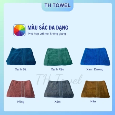 Combo 10 Khăn Mặt Cotton 30x50cm Siêu Thấm Hút, Mềm Mịn Cho Da - Giá 68.999đ 5