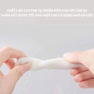 Combo 10 Khăn Mặt Khô Đa Năng ANIMERRY XIMO Tẩy Trang Lau Khô/Lau Ướt Giá 125k